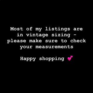 Please check measurements